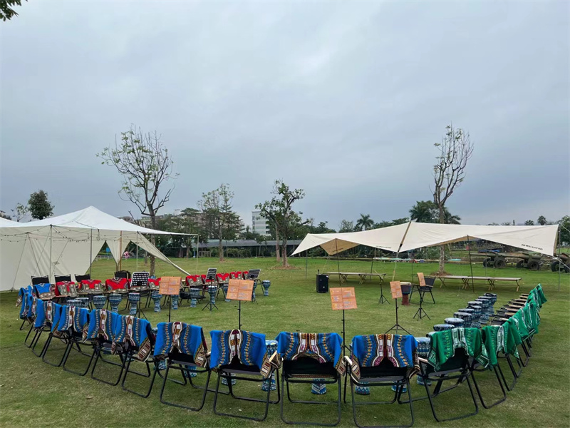 云南騰沖非洲鼓團(tuán)建